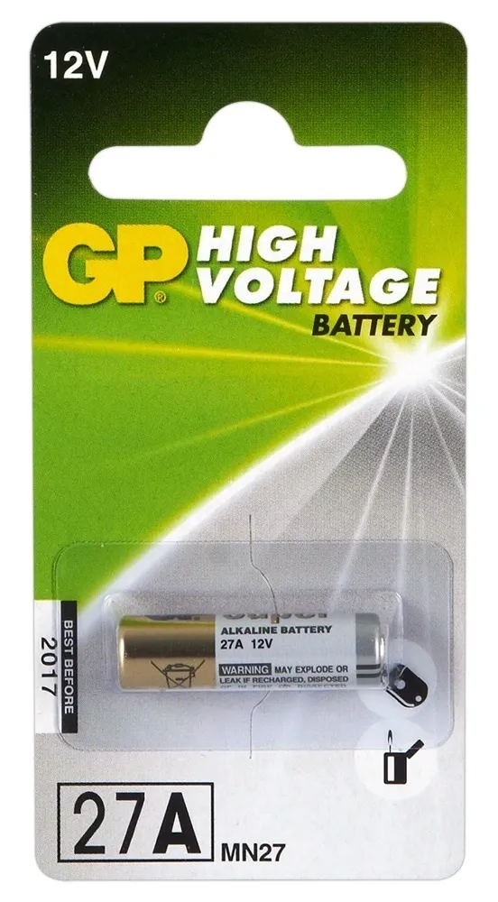 Alkalická baterie Energizer MN27 27A 12V, 1 ks - obrázek 2