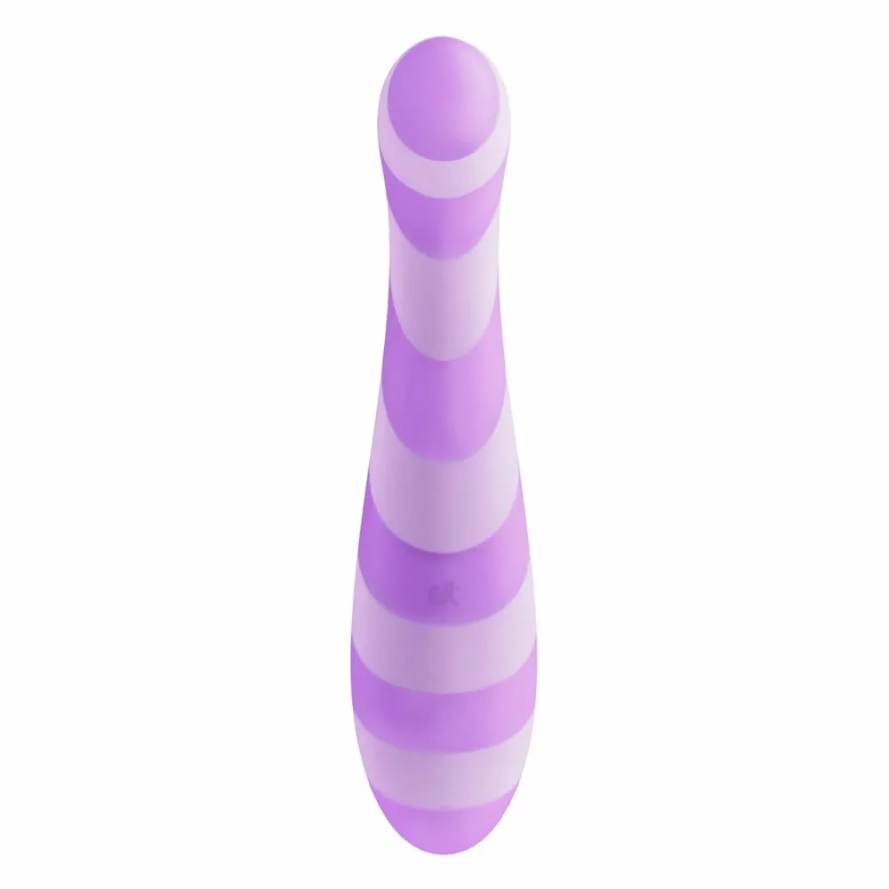 Vibrátor na bod G Glitz Purple Pleasure, ohebný, nabíjecí, fialový, 15,7 cm - obrázek 3