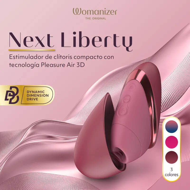 Tlakový stimulátor klitorisu Womanizer Next, 14 úrovní, bordó - obrázek 16