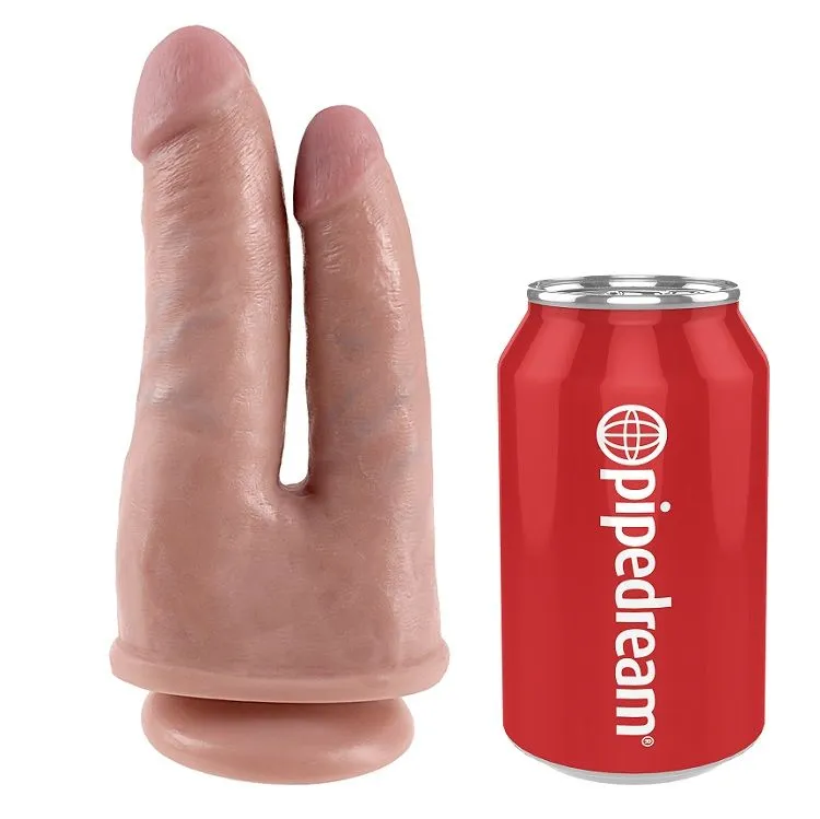 Dildo pro dvojitou penetraci King Cock Double Penetrator, tělové