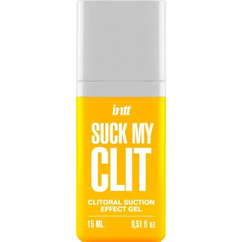 Stimulační gel na klitoris se sacím efektem INTT Suck My Clit, tropické mango, 15 ml - obrázek 2