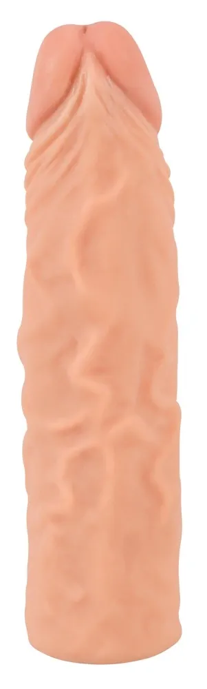 Prodlužovací návlek na penis You2Toys Nature Skin, realistický, tělový, 19,5 cm - obrázek 4