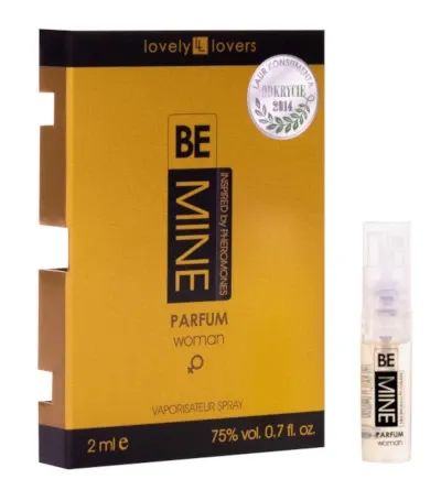 Dámský kapesní parfém Lovely Lovers BEMINE Original, květinově ovocný, 2 ml - obrázek 2
