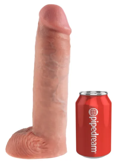 Dutý strap-on Pipedream King Cock s nastavitelným postrojem, 28 cm - obrázek 6