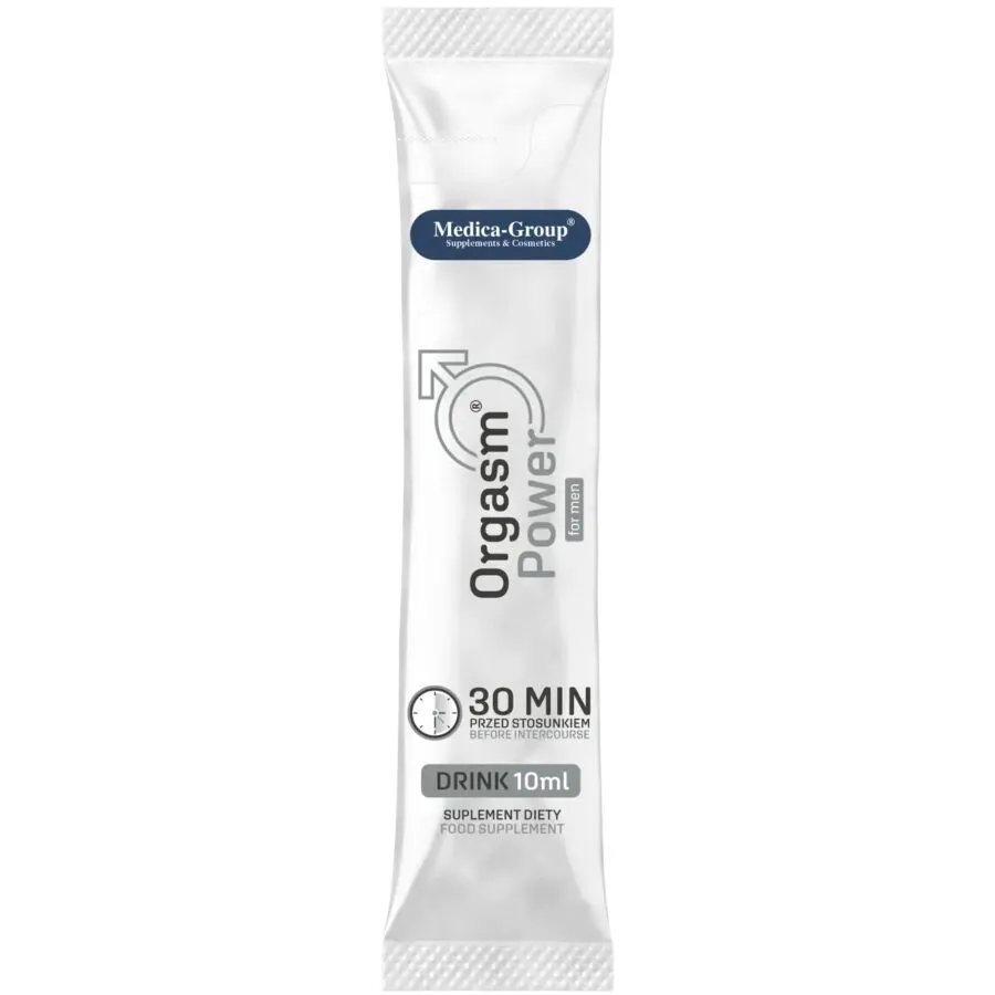 Doplněk stravy pro muže Medica-Group Orgasm Power For Men, nápoj 10 ml