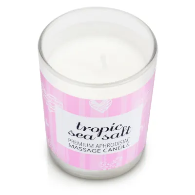 Masážní svíčka Magnetifico Tropic Sea Salt s feromony, mořská sůl, 70 ml - obrázek 7