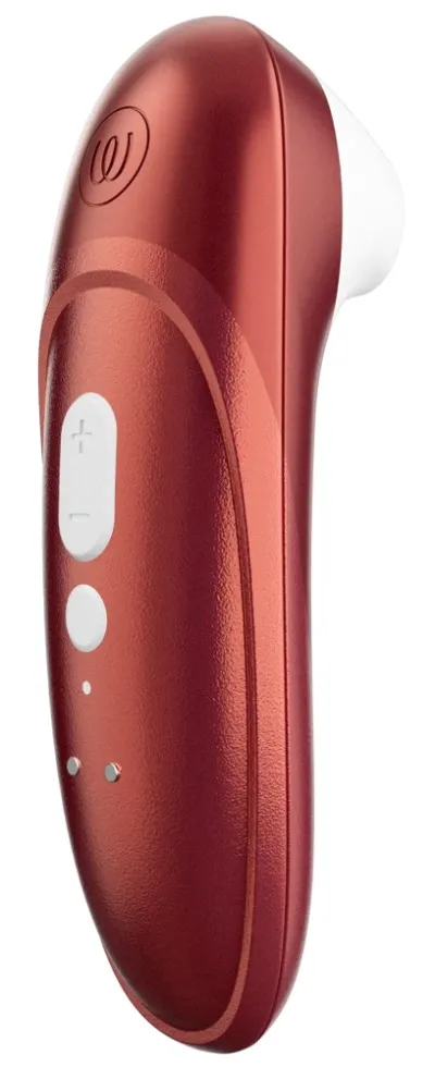 Tlakový stimulátor klitorisu Womanizer Pro Vibrant, vínový - obrázek 4