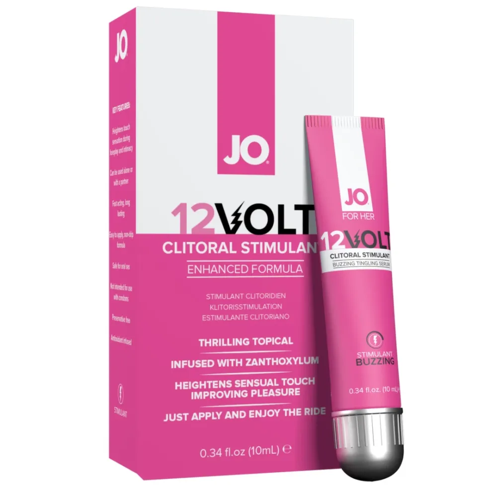 Stimulační olej System JO Volt 12Volt s brnivým efektem, 10 ml