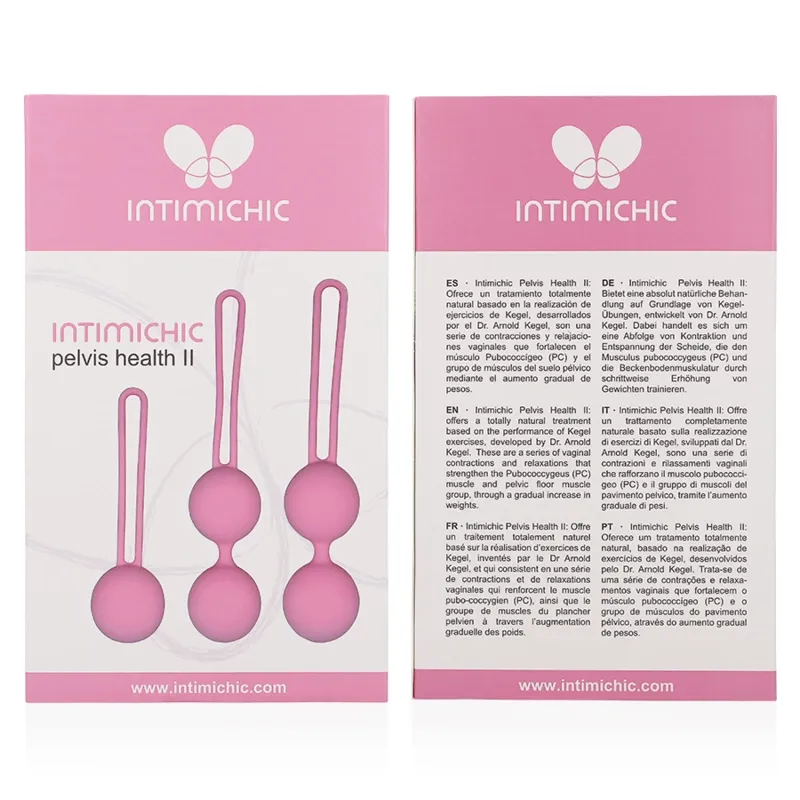 Intimichic Pelvis Health II sada venušiných kuliček na posílení pánevního dna - obrázek 7