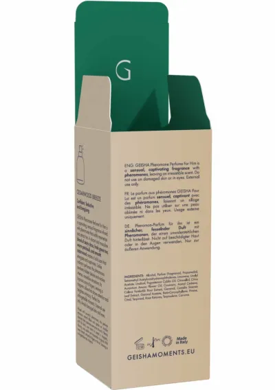 Parfém s feromony pro muže GEISHA Cedarwood Breeze, 50 ml - obrázek 3