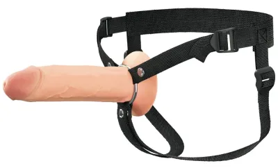 Dutý silikonový strap-on Fantasy X-tensions Elite s postrojem, 20,3 cm - obrázek 2