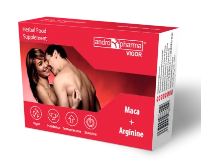 Doplněk stravy na mužské libido Andropharma Vigor, 30 kapslí - obrázek 3