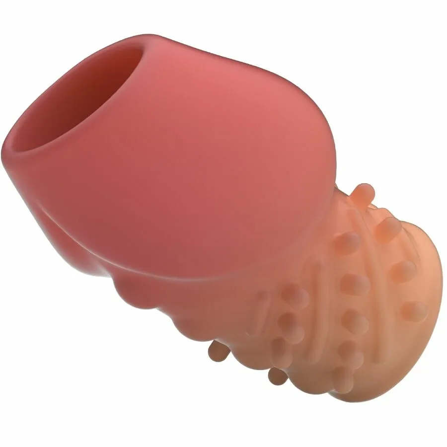 Návlek na penis Pretty Love Matias, tělově růžový - obrázek 5
