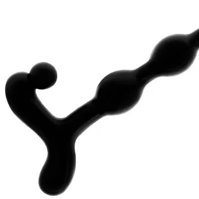 Anální kuličky Addicted Toys, 22 cm, černé - obrázek 4