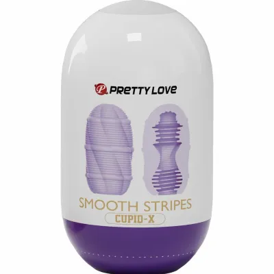 Masturbační vajíčko Pretty Love Cupid Smooth Stripes - obrázek 5