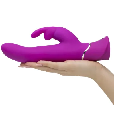Přirážecí rabbit vibrátor Happy Rabbit Curve Power Motion, fialový - obrázek 5