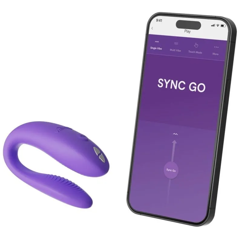 Vibrátor pro páry We-Vibe Sync Go s aplikací, fialový - obrázek 7