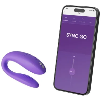 Vibrátor pro páry We-Vibe Sync Go s aplikací, fialový - obrázek 7
