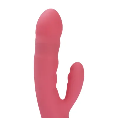 Přirážecí rabbit vibrátor Svakom Avery, silikonový, jahodově růžový - obrázek 7