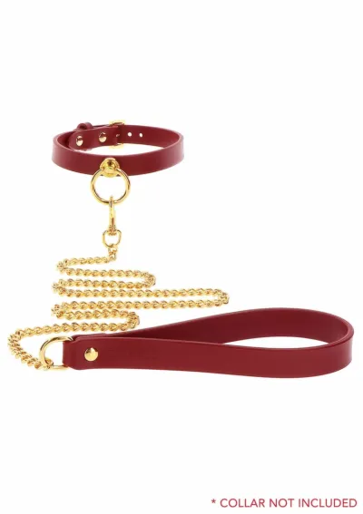 Řetízkové vodítko TABOOM Chain Leash bez niklu, černé - obrázek 5