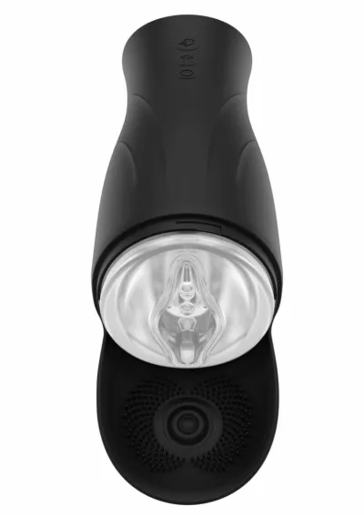 Automatický stimulátor varlat Deep Squeeze Nutbuster Triple, nabíjecí, černý - obrázek 5