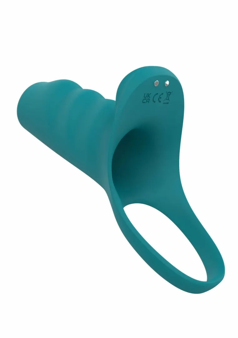 Vibrační návlek na penis TOYJOY Fame The Zayn s dálkovým ovládáním, silikon - obrázek 5