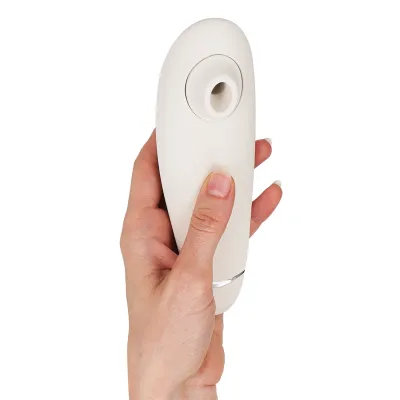 Tlakový stimulátor klitorisu Womanizer Premium 2, teple šedý - obrázek 4