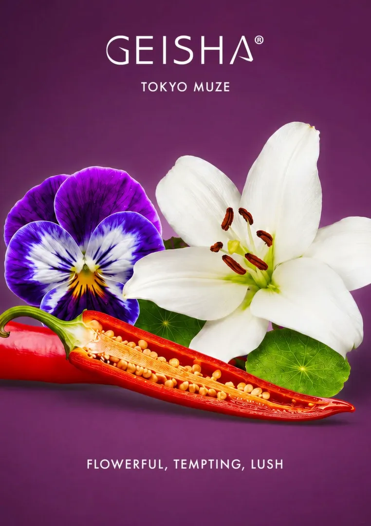 Masážní svíčka GEISHA Sensual Massage Candle s bambuckým máslem, 145 ml - obrázek 4