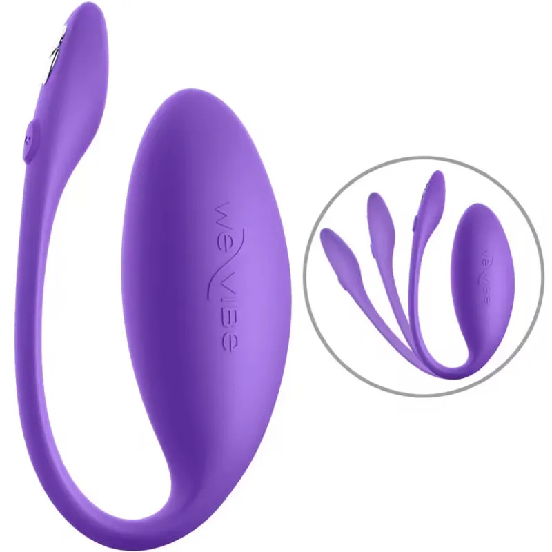 Nositelné vibrační vajíčko We-Vibe Jive Lite s ovládáním aplikací, fialové - obrázek 2
