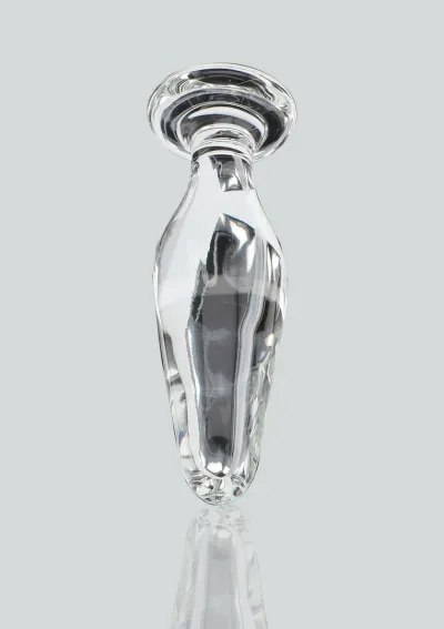 ToyJoy Glass Worxx Star Sparkler skleněný anální kolík čirý - obrázek 4