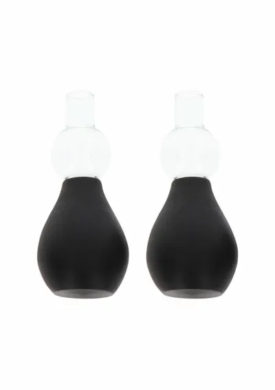 Přísavky na bradavky TABOOM Nipple Enlargers s 8 kroužky, průhledné - obrázek 4