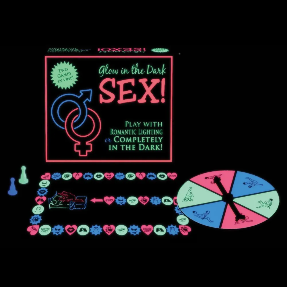 Erotická desková hra Glow in the Dark Sex, svítící ve tmě, Kheper Games - obrázek 3