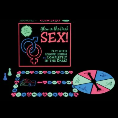 Erotická desková hra Glow in the Dark Sex, svítící ve tmě, Kheper Games - obrázek 3