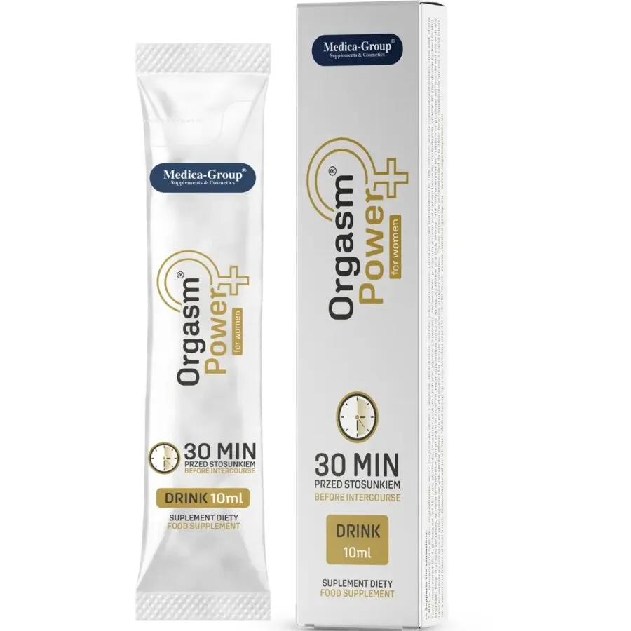 Tekutý doplněk stravy pro ženy Medica Group Orgasm Power, 10 ml - obrázek 3