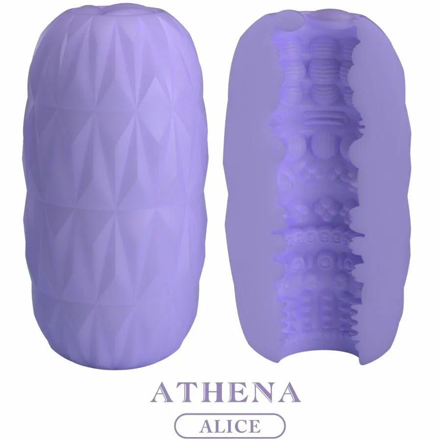 Masturbační vajíčko Pretty Love Athena Alice s cestovním pouzdrem, fialové