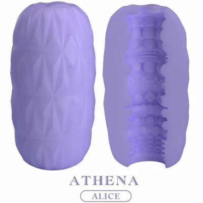Masturbační vajíčko Pretty Love Athena Alice s cestovním pouzdrem, fialové