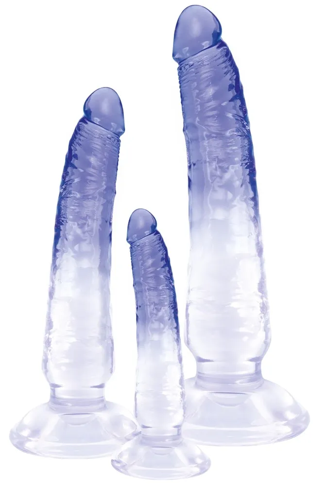 Sada 3 průhledných dild s přísavkou Crystal Clear, PVC - obrázek 8