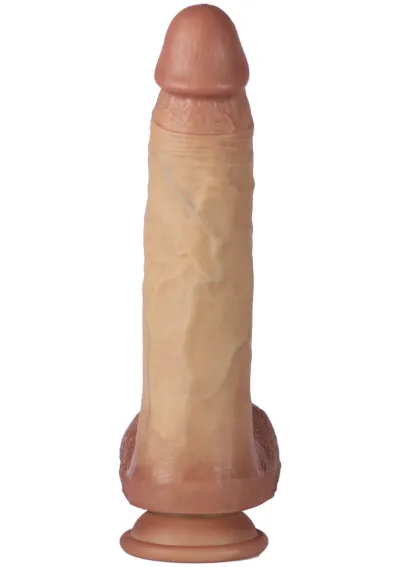 Realistické silikonové dildo Inferno by Hidden Desire, dvouvrstvé, tělové, 21 cm - obrázek 6