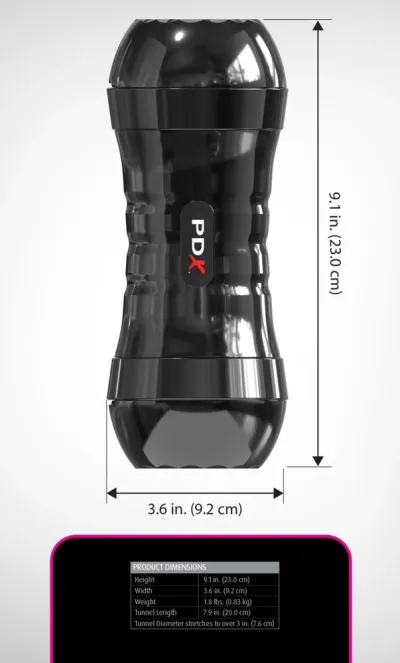 Oboustranná umělá vagína PDX Extreme Wet Pussies Super Flip-A-Pussy, 21,6 cm - obrázek 7