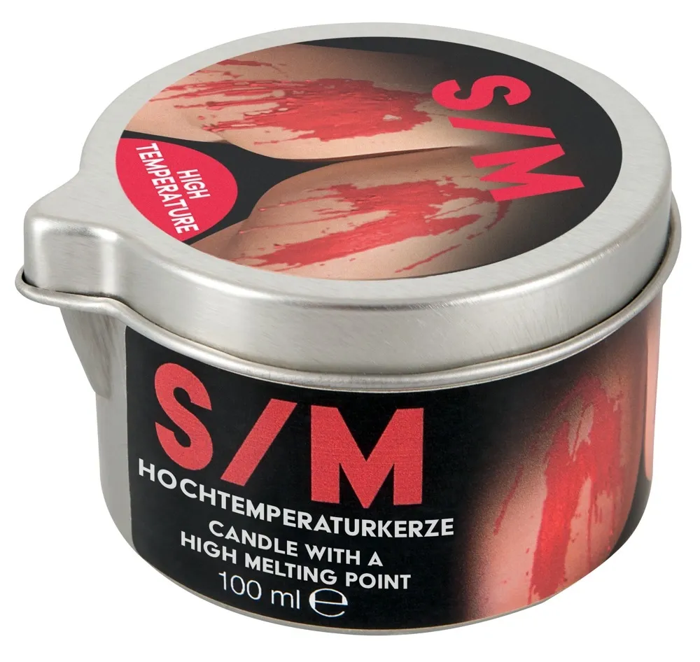Hřejivá masážní svíčka Mister B Hot Massage Candle, 100 ml