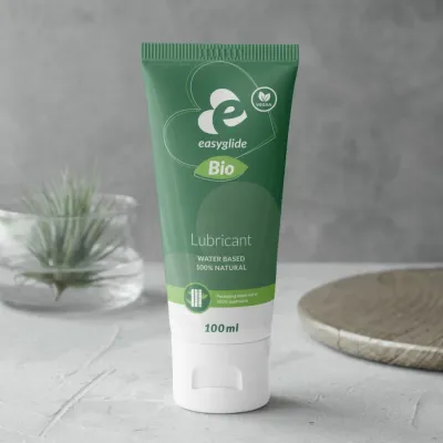 Bio lubrikační gel EasyGlide Bio & Natural na vodní bázi, bez parfemace, 100 ml - obrázek 5