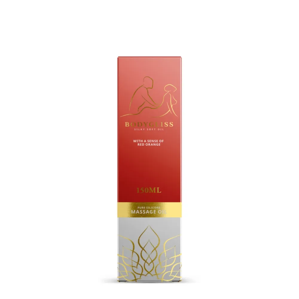 Masážní olej BodyGliss Silky Soft s vůní červeného pomeranče, 150 ml - obrázek 4