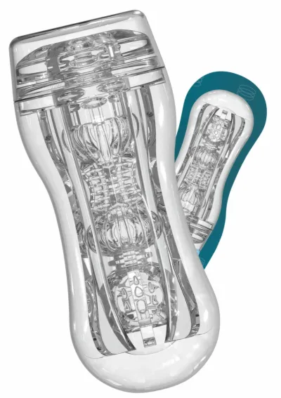 Masturbátor TOYJOY HERO Vacuum Stroker s nastavitelným podtlakem, průhledný - obrázek 5