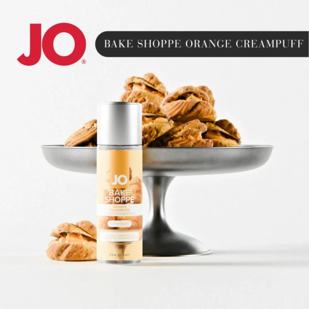 Lubrikační gel JO Bake Shoppe Orange Creampuff, na vodní bázi, 60 ml - obrázek 3