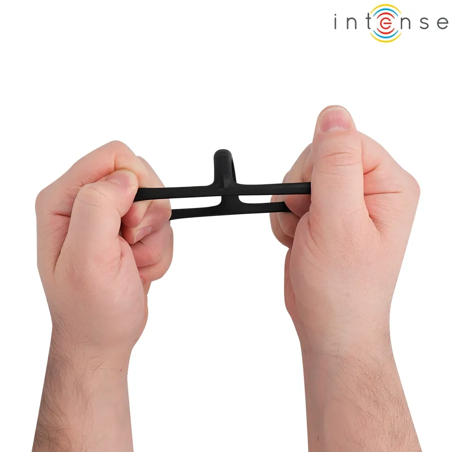 Nastavitelný trojitý erekční kroužek INTENSE John, model 4 - obrázek 4