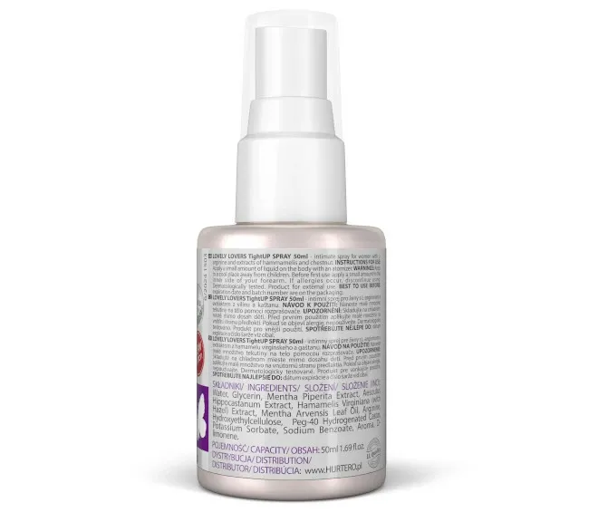 Zpevňující intimní sprej Lovely Lovers TightUP, 50 ml - obrázek 2