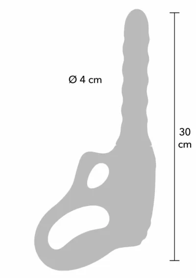 Přirážecí vibrátor TOYJOY Cadence Fatale PRO+ s rotací a přísavkou, černý, 25 cm - obrázek 3