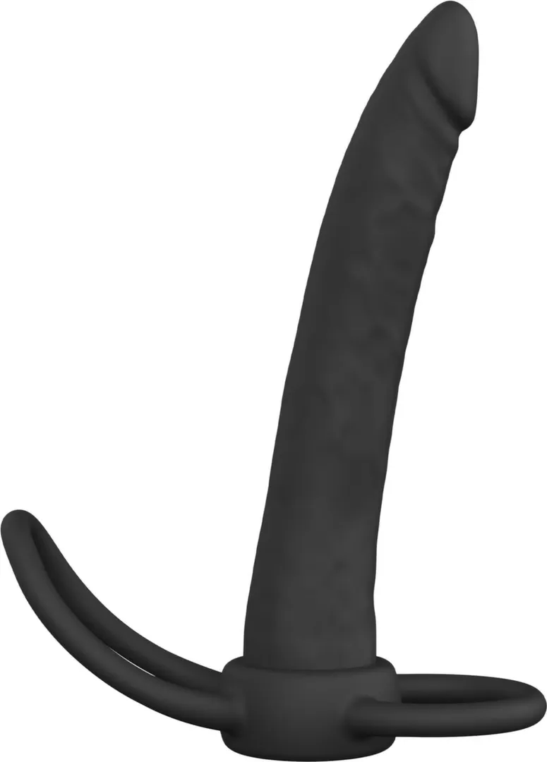 Anální dildo Extreme by Hidden Desire Double Trouble, silikon, černé - obrázek 7