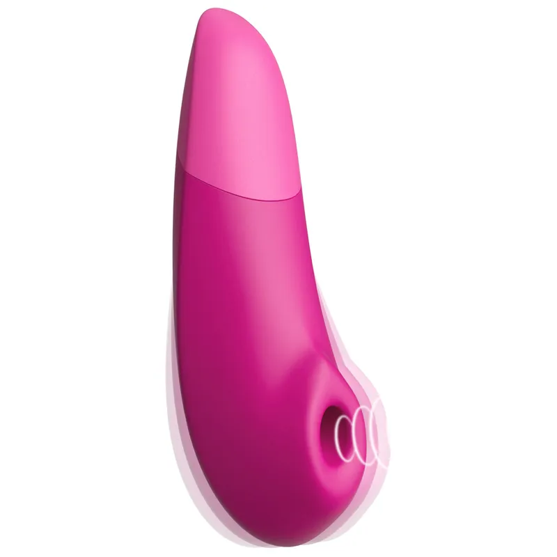 Tlakový stimulátor klitorisu s vibracemi Womanizer Enhance, zářivě růžový - obrázek 5