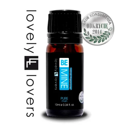 Feromony pro muže Lovely Lovers BeMine Pure Fragrance Man, bez vůně, koncentrát 10 ml - obrázek 2